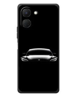 Чохол для TECNO Spark Go 3 з картинкою «Фари Tesla Night»