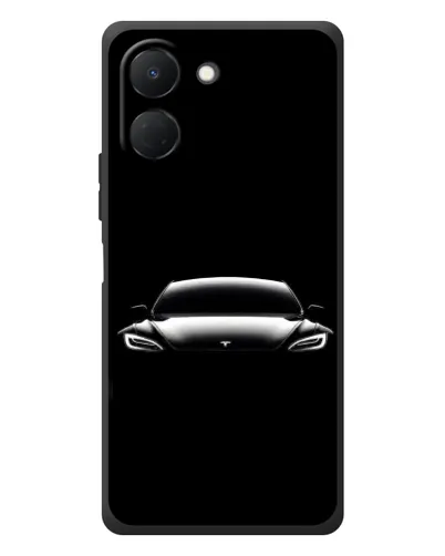 Чехол для TECNO Spark Go 3 с картинкой «Фары Tesla Night» Чехол для TECNO Spark Go 3 с картинкой «Фары Tesla Night»