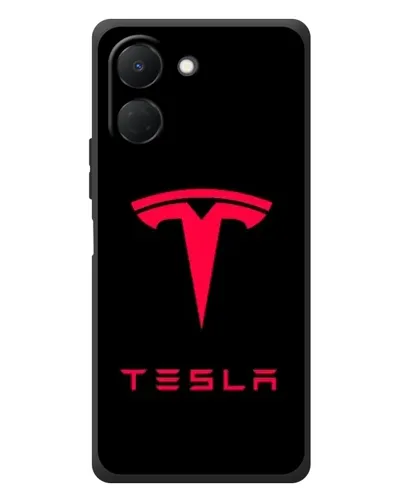 Чехол для TECNO Spark Go 3 с картинкой «Tesla Red Logo» Чехол для TECNO Spark Go 3 с картинкой «Tesla Red Logo»