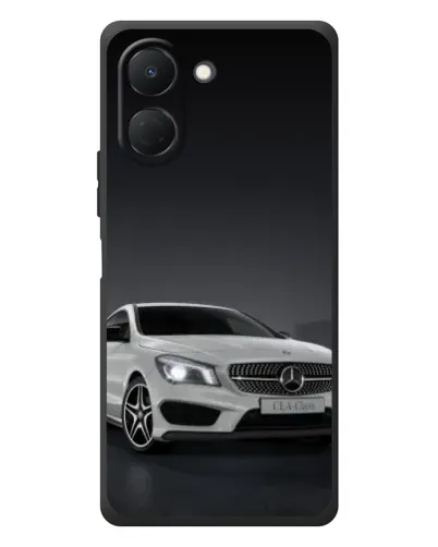 Чехол для TECNO Spark Go 3 с картинкой «Mercedes AMG GT Silver»