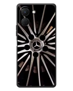 Чехол для TECNO Spark Go 3 с картинкой «Диск Mercedes»