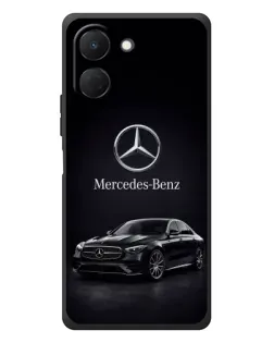 Чехол для TECNO Spark Go 3 с картинкой «Mercedes — решетка радиатора»