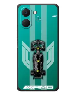 Чехол для TECNO Spark Go 3 с картинкой «Mercedes AMG Petronas»