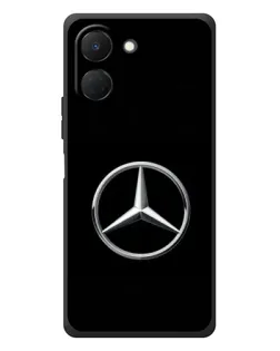 Чехол для TECNO Spark Go 3 с картинкой «Mercedes классический лого»