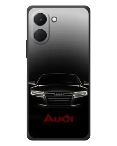 Чехол для TECNO Spark Go 3 с картинкой «Audi — градиентный контур» Чехол для TECNO Spark Go 3 с картинкой «Audi — градиентный контур»