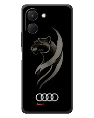 Чехол для TECNO Spark Go 3 с картинкой «Графика — пантера и Audi» Чехол для TECNO Spark Go 3 с картинкой «Графика — пантера и Audi»