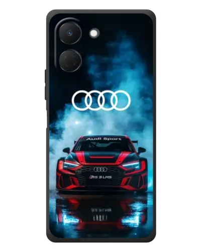 Чехол для TECNO Spark Go 3 с картинкой «Audi Sport — неон» Чехол для TECNO Spark Go 3 с картинкой «Audi Sport — неон»