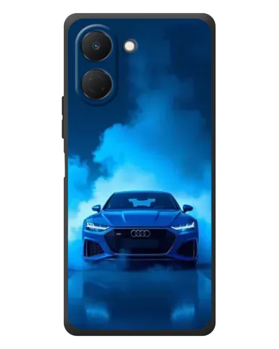 Чехол для TECNO Spark Go 3 с картинкой «Audi — голубая энергия» Чехол для TECNO Spark Go 3 с картинкой «Audi — голубая энергия»