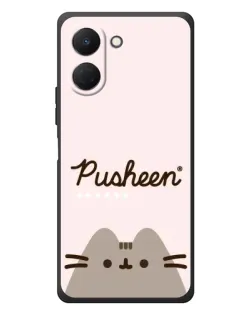 Чохол для TECNO Spark Go 3 з картинкою «Pusheen логотип»