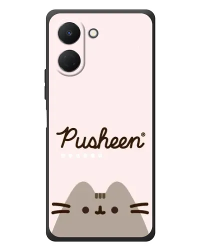 Чехол для TECNO Spark Go 3 с картинкой «Pusheen логотип» Чехол для TECNO Spark Go 3 с картинкой «Pusheen логотип»