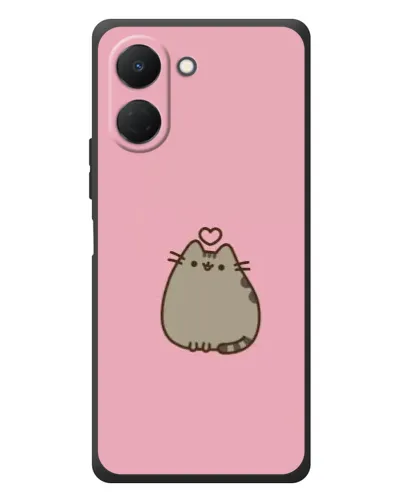 Чехол для TECNO Spark Go 3 с картинкой «Pusheen сердце» Чехол для TECNO Spark Go 3 с картинкой «Pusheen сердце»