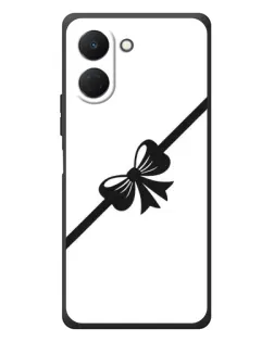 Чехол для TECNO Spark Go 3 с картинкой «Диагональный бант» Чехол для TECNO Spark Go 3 с картинкой «Диагональный бант»