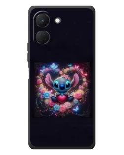 Чохол для TECNO Spark Go 3 з картинкою «Stitch у квітах» Чохол для TECNO Spark Go 3 з картинкою «Stitch у квітах»