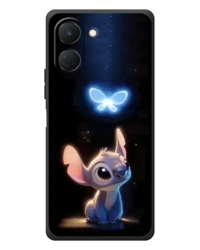 Чехол для TECNO Spark Go 3 с картинкой «Сияющий Стич»