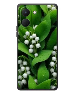 Чехол для TECNO Spark Go 3 с картинкой «Ландыши в зелени»