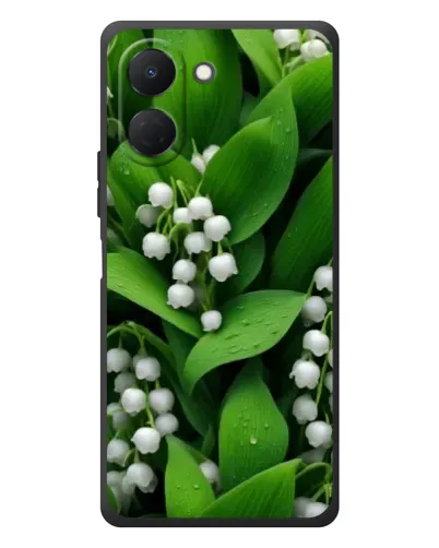 Чехол для TECNO Spark Go 3 с картинкой «Ландыши в зелени»