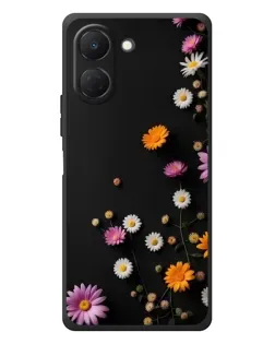 Чехол для TECNO Spark Go 3 с картинкой «Цветочная композиция»