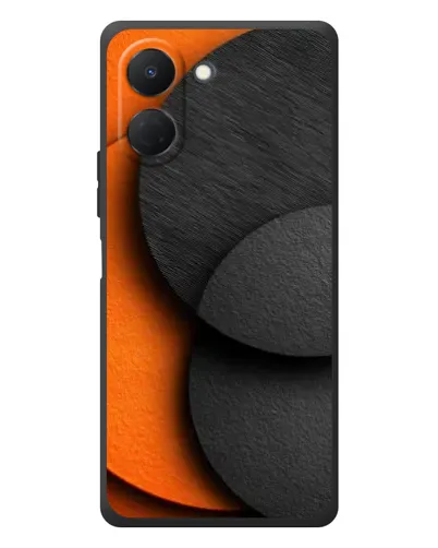 Чехол для TECNO Spark Go 3 с картинкой «Геометрия оранжевых кругов» Чехол для TECNO Spark Go 3 с картинкой «Геометрия оранжевых кругов»