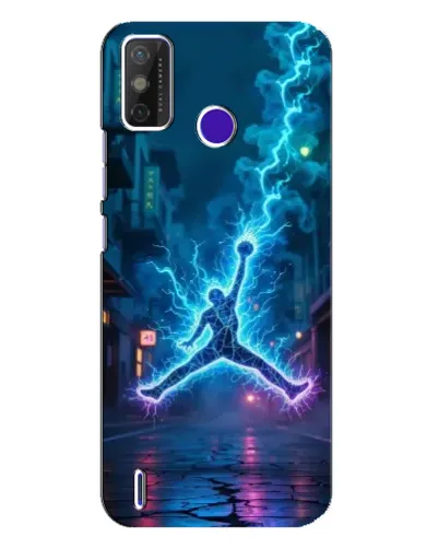 Чехол для TECNO Spark Power 2 (LC8) с картинкой «Jordan Gold Jumpman» Чехол для TECNO Spark Power 2 (LC8) с картинкой «Jordan Gold Jumpman»
