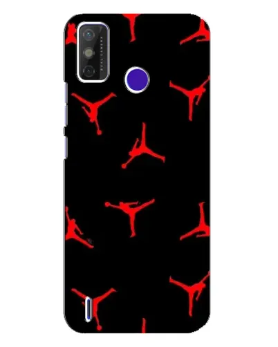 Чехол для TECNO Spark Power 2 (LC8) с картинкой «Jordan Red Pattern» Чехол для TECNO Spark Power 2 (LC8) с картинкой «Jordan Red Pattern»