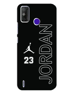 Чехол для TECNO Spark Power 2 (LC8) с картинкой «Jordan Vertical»