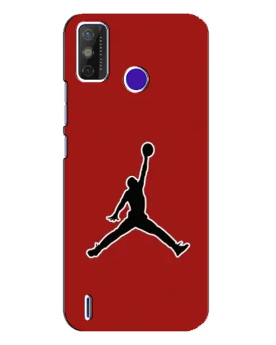 Чехол для TECNO Spark Power 2 (LC8) с картинкой «Jordan Red Back» Чехол для TECNO Spark Power 2 (LC8) с картинкой «Jordan Red Back»