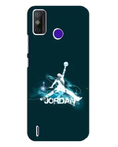 Чехол для TECNO Spark Power 2 (LC8) с картинкой «Jordan Blue Fire» Чехол для TECNO Spark Power 2 (LC8) с картинкой «Jordan Blue Fire»