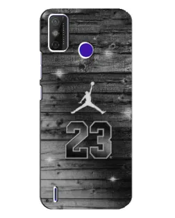 Чехол для TECNO Spark Power 2 (LC8) с картинкой «Jordan Carbon 23»