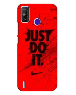 Чехол для TECNO Spark Power 2 (LC8) с картинкой «Nike Just Do It»