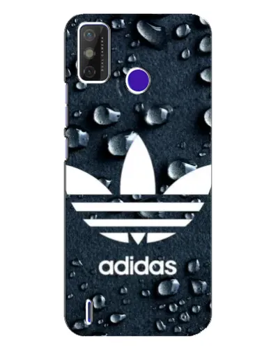 Чохол для TECNO Spark Power 2 (LC8) з картинкою «Adidas Trefoil Blue»