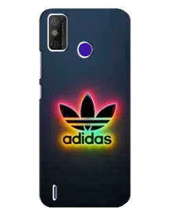 Чохол для TECNO Spark Power 2 (LC8) з картинкою «Неоновий Adidas»