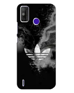 Чохол для TECNO Spark Power 2 (LC8) з картинкою «Абстрактний дим Adidas»
