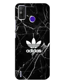 Чохол для TECNO Spark Power 2 (LC8) з картинкою «Білий мармур Adidas»