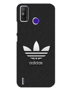 Чохол для TECNO Spark Power 2 (LC8) з картинкою «Adidas Карбонова текстура»