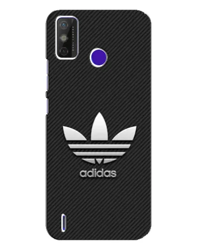 Чохол для TECNO Spark Power 2 (LC8) з картинкою «Adidas Карбонова текстура»