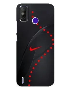 Чехол для TECNO Spark Power 2 (LC8) с картинкой «Абстрактный дизайн Nike»