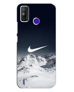 Чехол для TECNO Spark Power 2 (LC8) с картинкой «Nike — зимние горы»