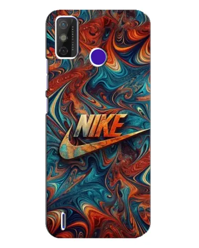 Чехол для TECNO Spark Power 2 (LC8) с картинкой «Nike в абстракции» Чехол для TECNO Spark Power 2 (LC8) с картинкой «Nike в абстракции»