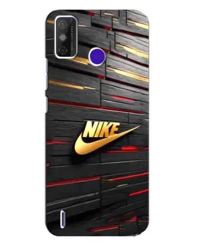 Чехол для TECNO Spark Power 2 (LC8) с картинкой «Золотой Nike на металле» Чехол для TECNO Spark Power 2 (LC8) с картинкой «Золотой Nike на металле»