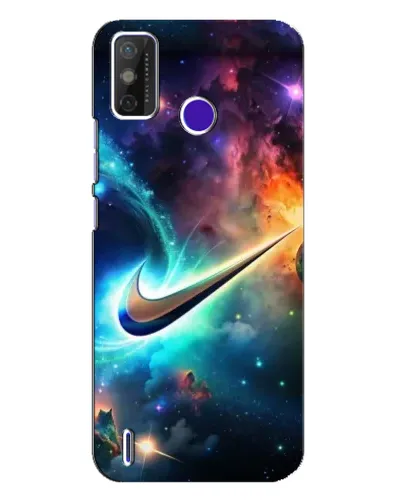 Чехол для TECNO Spark Power 2 (LC8) с картинкой «Космический Nike Swoosh» Чехол для TECNO Spark Power 2 (LC8) с картинкой «Космический Nike Swoosh»