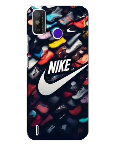 Чехол для TECNO Spark Power 2 (LC8) с картинкой «Коллекция кроссовок Nike» Чехол для TECNO Spark Power 2 (LC8) с картинкой «Коллекция кроссовок Nike»