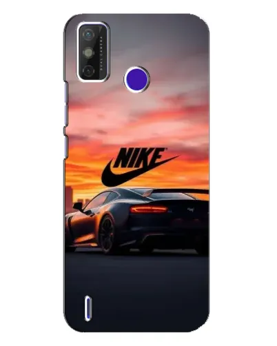 Чехол для TECNO Spark Power 2 (LC8) с картинкой «Nike и суперкар» Чехол для TECNO Spark Power 2 (LC8) с картинкой «Nike и суперкар»