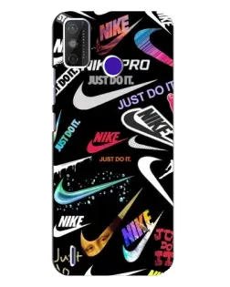 Чехол для TECNO Spark Power 2 (LC8) с картинкой «Nike — роскошь»