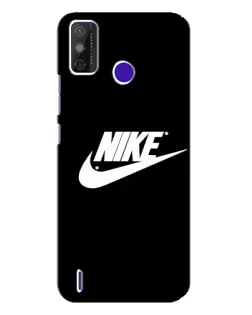 Чехол для TECNO Spark Power 2 (LC8) с картинкой «Мазки краски Nike»