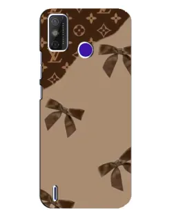 Чохол для TECNO Spark Power 2 (LC8) з картинкою «LV — кавовий атлас»