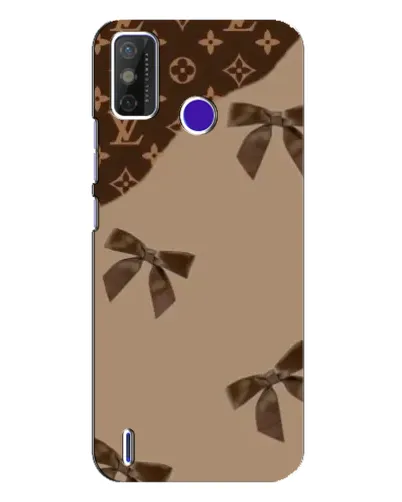 Чохол для TECNO Spark Power 2 (LC8) з картинкою «LV — кавовий атлас»