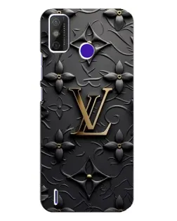 Чохол для TECNO Spark Power 2 (LC8) з картинкою «Шкіряна текстура LV»