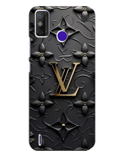 Чохол для TECNO Spark Power 2 (LC8) з картинкою «Шкіряна текстура LV»