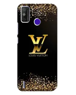 Чохол для TECNO Spark Power 2 (LC8) з картинкою «LV — золоті іскри»
