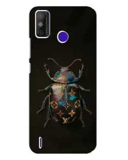 Чохол для TECNO Spark Power 2 (LC8) з картинкою «LV — мармуровий принт»